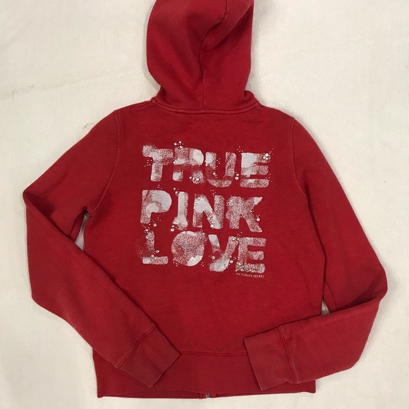 PINK Victoria's Secret Jackets & Blazers - PINK Victoria’s Secret-  Zip Up “True PINK Love”